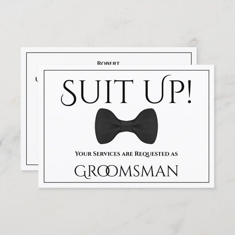 Ring Bearer Card, Be My Best Man, Ring Bearer Proposal, Groomsmen Invitation, Groomsman Card, Man Card, Best Man Wedding, Be My Groomsman, Marriage Party