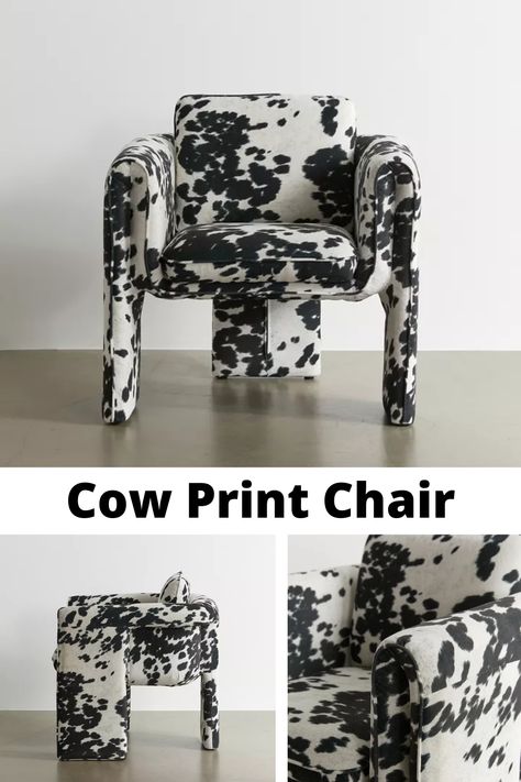 Cow Print Accent Chairs, Cow Print Chairs In Living Room, Cow Print Furniture, Animal Print Accent Chair, Cow Chair, Cow Print Chair, Animal Print Chair, Printed Accent Chairs, Nyc Apt