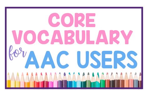 Core Vocabulary for AAC Users Aac Activities, Phrases And Sentences, Common Nouns, Core Words, Core Vocabulary, Back To School Hacks, Word Find, Behavior Management, Special Education Teacher