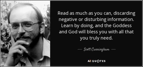 TOP 25 QUOTES BY SCOTT CUNNINGHAM | A-Z Quotes Famous Witches, Pagan Quotes, Solitary Witch, Rare Quotes, Scott Cunningham, Rare Quote, Spiritual Books, Occult Books, 25th Quotes