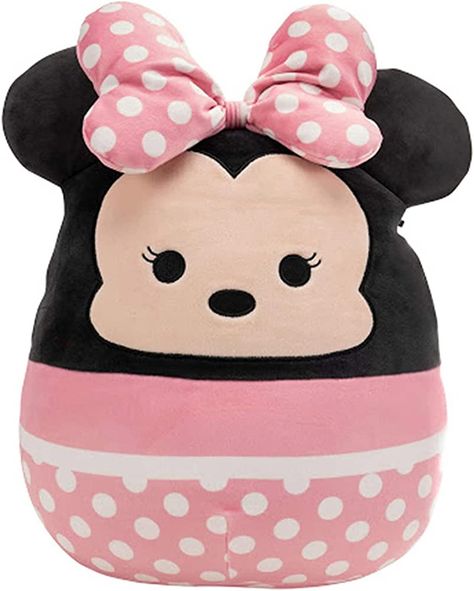 Squishmallows Official Kellytoy Disney Characters Squishy Soft Stuffed Plush Toy Animal (7 Inch, Minnie Mouse) : Amazon.co.uk: Toys & Games Minnie Mouse Valentines, Minnie Mouse Toys, Pillow Pals, Disney Plush, Disney Collectables, Cute Stuffed Animals, Disney Fun, Cute Plush, Plush Animals