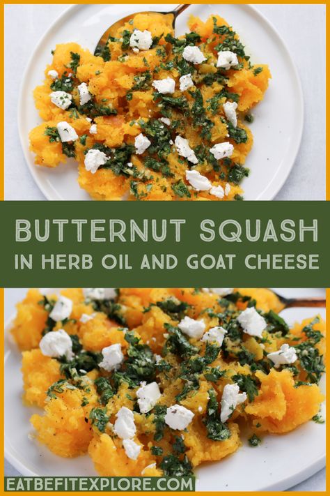 This butternut squash dish is not only Keto and Low-Carb, Paleo and Whole 30 approved, it is one of the most flavorful and easiest butternut squash recipes I have ever made! Keto Butternut Squash, Butternut Squash Recipes Easy, Butternut Squash Recipes Roasted, Low Carb Holiday Recipes, Carb Sides, Easy Butternut Squash, Herb Oil, Keto Side, Whole 30 Approved