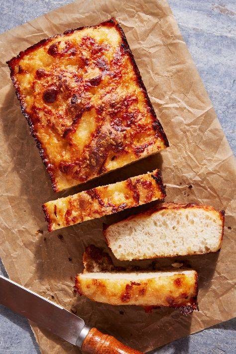 Small-Batch Cheesy Focaccia - select to zoom Cheesy Focaccia, King Arthur Baking, Focaccia Recipe, King Food, Flaky Salt, Baking Stone, Focaccia Bread, King Arthur Flour, Easy Bread