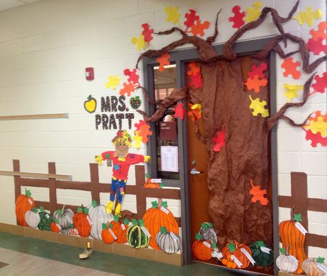 Fall Pumpkin Patch Classroom Door Decoration - features different kinds of pumpkins, and their names - cute, festive AND educational! Pumpkin Patch Ideas For Classroom, Office Pumpkin Patch Decor, Pumpkin Patch Office Decorations, Pumpkin Classroom Decorations, Pumpkin Patch Door Decorations Classroom, Pumpkin Patch Classroom, Pumpkin Patch Classroom Door, Pumpkin Patch Classroom Decorations, Scarecrow Door Classroom