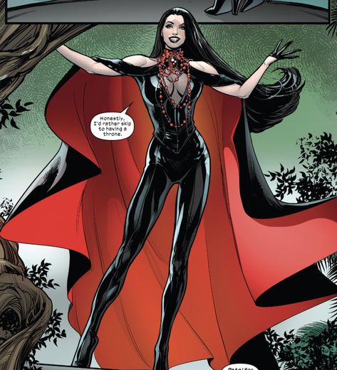 Black Fire Comic, Black Hero Costume, Lilith Marvel, Comic Book Characters Female, Female Villain Character Design, Ego Marvel, Selene Gallio, Villains Aesthetic, Women Villains