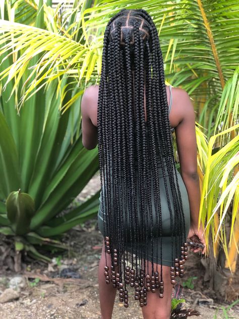 Island Twist With Beads, Braids With Beads Long, Long Knotless Braids With Beads, Long Braids With Beads, Random Hairstyles, Long Twist Braids, Wigs Hairstyle, Long Twist, Long Dreads