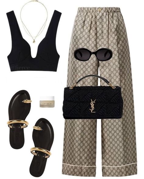 Gucci Print, Slay All Day, Classy Casual, Casual Chic Outfit, Cute Simple Outfits, Summer Fashion Outfits, Looks Style, Lookbook Outfits, Outfits Casuales