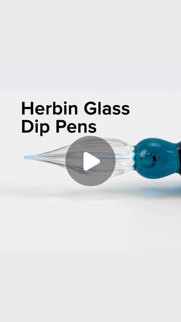 Blick Art Materials on Instagram: "Have you ever thought about using a glass dip pen? Herbin Round Glass Dip Pens are individual works of art - expertly hand-blown in the tradition of 16th-century Venice and made to last a lifetime. ✨They hold a surprising amount of ink, are easy to care for, and compatible with virtually any fountain or dip pen ink. ✍️ Perfect for formal correspondence, calligraphy, sketching, and more! 🛍️ Shop at the link in our profile!  _______________ #blickartmaterials #dippen #glassdippen #glasspen #pens #penandink #artsupplies #writinginstruments #createwithblick" Glass Calligraphy Pen, Pen Art Work Drawings, Glass Dip Pen Art, Glass Pen Drawing, Glass Pen Art, Glass Pen Calligraphy, Dip Pen Art, Glass Dip Pen, Glass Pen