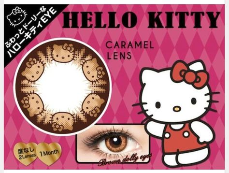 Would you wear these? Venus In Fur, Color Contacts, Cool Hello Kitty, Color Contact Lenses, Hello Kitty Coloring, Kitty Plush, Beauty Gadgets, Hello Kitty Plush, New 2023