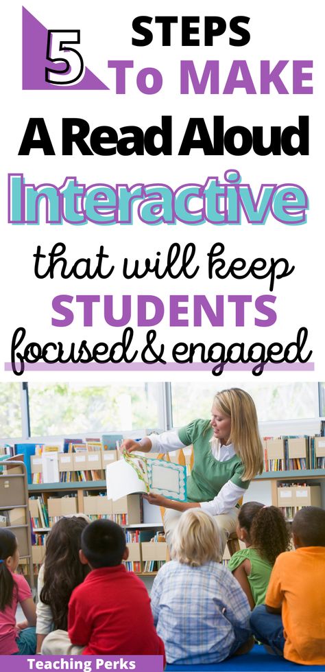 Read Aloud Books For Kindergarten Comprehension Strategies, Interactive Read Aloud Preschool, Interactive Reading Activities, Read Aloud Lessons, Reading Support, Reciprocal Teaching, Interactive Read Aloud Lessons, Reading Night, Reader's Theater