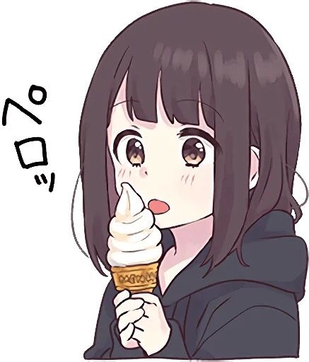 Menhera-chan Eating Ice-cream #Anime #MenheraChan #Eating #IceCream Anime Eating Ice Cream, Eating Ice Cream Drawing, Anime Ice Cream, Ice Cream Anime, Anime Eating, Kawaii Chan, Eating Ice, Anime Expressions, Cute Anime Chibi