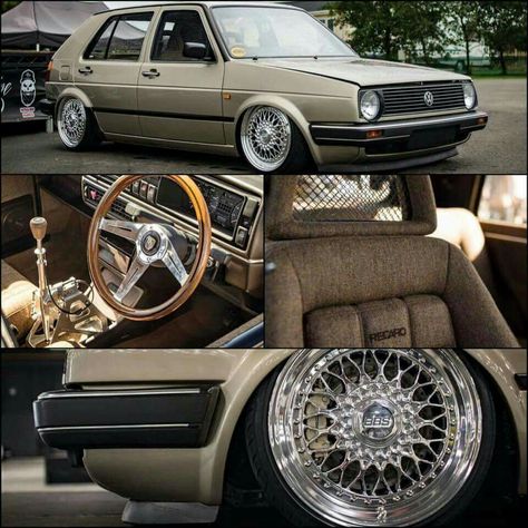 Volkswagen Golf Mk2 on BBS Scirocco Volkswagen, Vw Caddy Mk1, Jetta Mk1, Vw Golf Mk2, Mk2 Golf, Jetta A4, Retro Golf, Jetta Gti, Volkswagen Golf Mk1