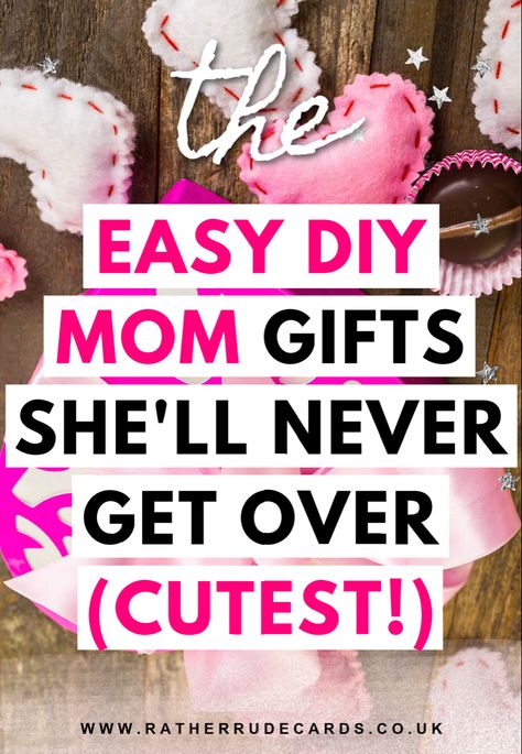 DIY creative mom gifts ideas for Mother’s Day easy homemade gift ideas for her Creative Birthday Gifts For Mum, Thing To Get Your Mom For Her Birthday, What To Make Mom For Mothers Day, Valentine Gift For Mom From Daughter, Diy Birthday Present For Mom, Gifts For Mom Diy Birthday, Birthday Gifts For Mum From Daughter, Diy Mother Gifts From Daughter, Small Mothers Day Gift Ideas Easy Diy