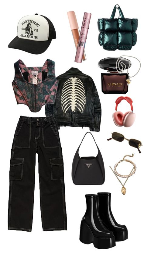 punk pink 🖤💘 #outfitinspo #punkrock #pink Outfit Ideas Punk, Korean Outfits Kpop, Outfit Polyvore, Nice Clothes, Korean Outfits, Aesthetic Fashion, Punk Rock, Your Aesthetic, Cool Outfits