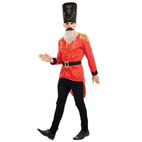 Novelty Outfits, Adults Christmas Party, Mens Christmas Costumes, Elf Nutcracker, Toy Soldier Costume, Xmas Fancy Dress, Nutcracker Costume, Costume Carnevale, Nutcracker Costumes