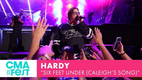 HARDY – “SIX FEET UNDER [Caleigh’s Song]” | CMA Fest 2024 Michael Hardy Country Singer, Cma Fest, Six Feet Under, Music Event, Country Music, Music Videos, Songs, Music