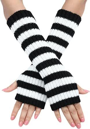 Grunge Accessories, The Mitten, Warmest Winter Gloves, Fingerless Gloves Knitted, Arm Sleeves, Fingerless Mittens, Fantasias Halloween, Long Gloves, Wrist Warmers