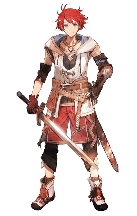 Adol Christin Art - Ys X: Nordics Art Gallery Adol Christin, Fantasy Classes, Nordic Art, Character References, Male Character, Game Concept Art, Game Character Design, Character Design Male, Character Modeling