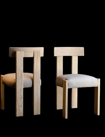 Fine Woodworking Furniture, Raw Furniture, Wood Chair Diy, Terrace Furniture, Wood Chair Design, Handmade Chair, Scandinavian Furniture Design, Chair Design Wooden, Furniture Design Chair