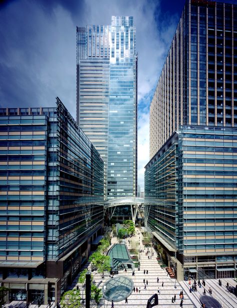 Tokyo Midtown, Sky Pool, Mixed Use Development, Mix Use Building, The Two Towers, Sky Garden, Residential Complex, Traditional Garden, Glass Facades