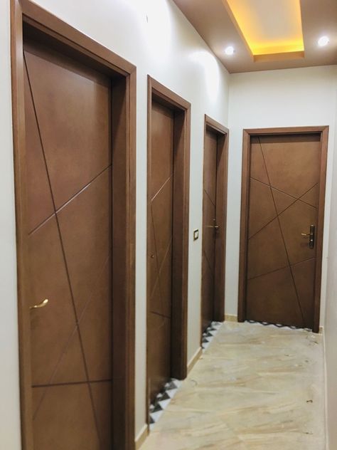 Chaukhat Design Door, Doors Interior Modern Bedrooms, Flush Doors Design Modern, Latest Door Designs, Flush Door Design, House Front Door Design, Modern Wooden Doors, Single Door Design, House Main Door Design