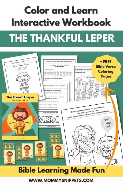 10 Lepers Coloring Page, Ten Lepers Coloring Page, The Ten Lepers Activities, The Thankful Leper, The Ten Lepers Craft, Ten Lepers Activity, Thankful Leper Craft, Thanksgiving Sunday School Lessons For Kids, 10 Lepers Activity