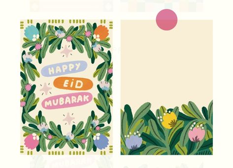 Eid Fitri Card Design, Eid Mubarak Envelope Design, Eid Mubarak Envelope, Eid Mubarak Card Design, Money Packet, Duit Raya, Eid Mubrak, Eid Envelopes, Bakery Packaging Design