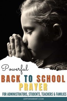 Prayer is a privilege. Prayer is powerful. Prayer makes things happen! As we prepare to go back to school this year, let us communicate with the Lord through back to school prayer. We can learn to pray effective back to school prayers for our students, teachers and parents. Back to school prayer needs to continue throughout the entire year, not only for kids first day! I have included 5 back to school prayers for administrators, elected officials, parents, students and teachers. Prayers For Parents, Teacher Devotions, Prayer For Students, Back To School Prayer, Prayer Is Powerful, Teacher Prayer, Learn To Pray, Prayer For Parents, School Prayer