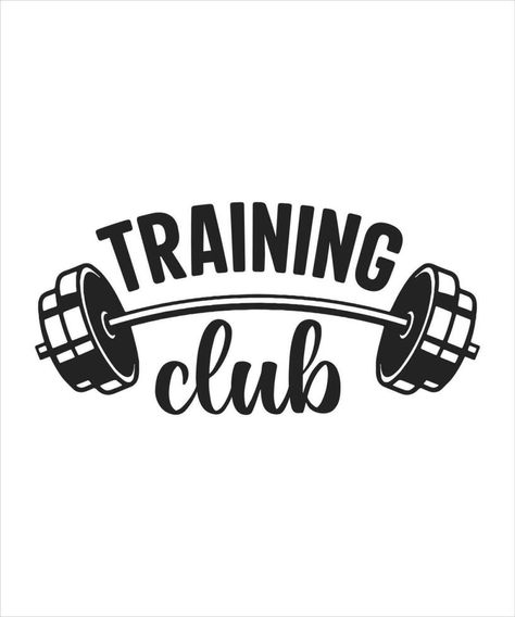 training club gym logo t-shirt design Gym Logo Design Graphics, Gym Logo Ideas, Gym Logo Design Ideas, Personal Trainer Logo, Training Design, Vector Nature, Gym Logo, Fitness Logo, Fitness Club