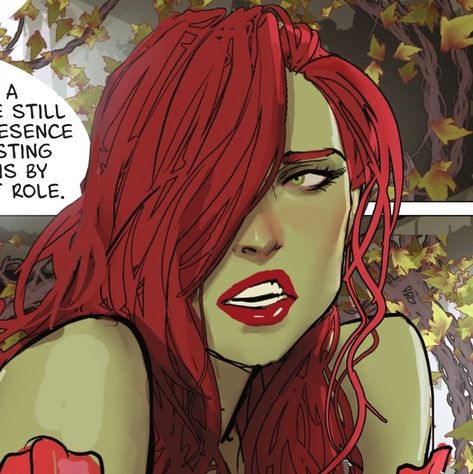 Posion Ivy Pfps, Harlivy Comic, Poison Ivy Pfp, Poison Ivy Icons, Poison Ivy Fanart, Poison Ivy Aesthetic, Poison Ivy Art, Latina Tattoo Ideas, Comic Artstyle