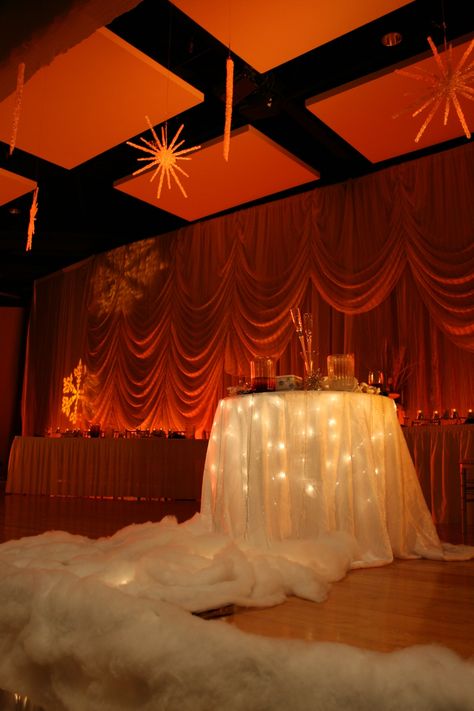 Fire theme Pheonix Party Theme, Desert Prom Theme, Phoenix Party Decorations, Fire Themed Party Decoration, Golden Hour Hoco Theme, Fall Themed Homecoming, Atla Themed Wedding, Fire And Ice Theme Decorations, Sunset Prom Theme