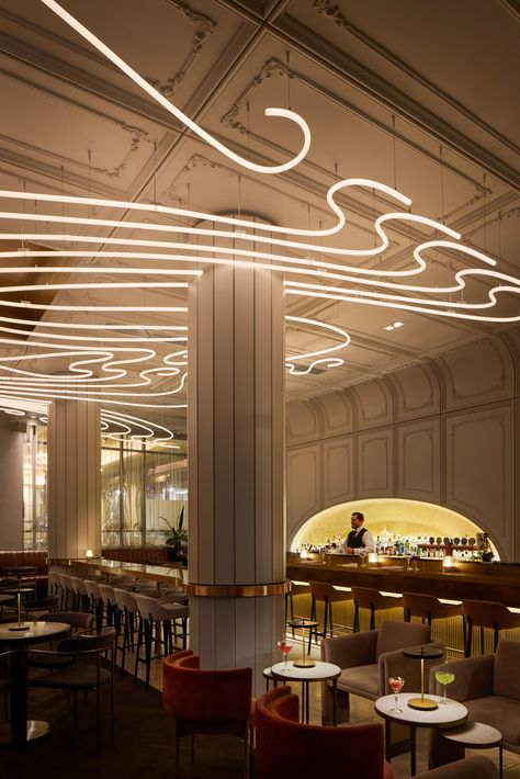 Best New Bars in Adelaide for a Drink or Two French Lighting, Bar Design Awards, Design 2023, Drinks Design, Bar Interior, Bar Design Restaurant, Hotel Design, Cool Bars, Contemporary Lighting