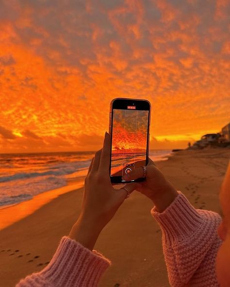 All Posts • Instagram Taking Pictures Aesthetic, Sky Photography Aesthetic, Natalie Downey, Sunsets Beach, Sunset On The Beach, Aesthetic Sky, Ocean Pictures, Sunset Sea, Sky Pictures