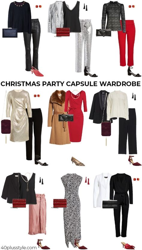 How to dress for a Christmas party: 11 festive outfit ideas Work Christmas Party Outfit, Christmas Party Outfits Classy, Smart Dress Code, Outfits For Short Women, Christmas Party Outfit Work, Xmas Party Outfits, Casual Christmas Party, Outfit Ideas Christmas, Casual Christmas Party Outfit