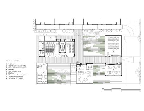 Gallery of IDEA B+LAB Laboratory Building / Obraestudio + Quicazán Taller - 24 Laboratory Architecture, Laboratory Idea, Laboratory Building, Bio Lab, Labs Plan, Physics Lab, Laboratory Design, Architecture Sketchbook, Landscape Plan