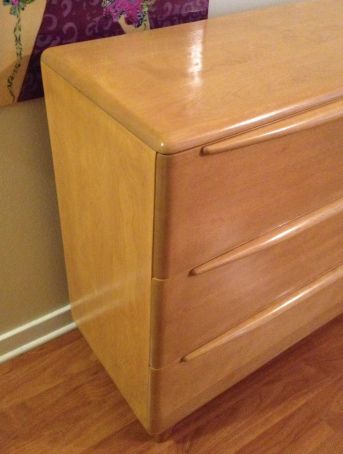 Heywood Wakefield Dresser, Dresser Restoration, Heywood Wakefield Furniture, Restored Dresser, Heywood Wakefield, Wakefield, Wood Planks, Hope Chest, Fell In Love