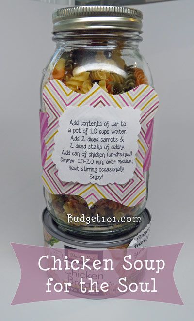 Chicken Soup for the Soul Mix Jar Soups, Homemade Soup Mix, Jar Soup, Mason Jar Soup, Mason Jar Gifts Recipes, Diy Christmas Gifts Food, Budget 101, Mason Jar Mixes, Jar Mixes