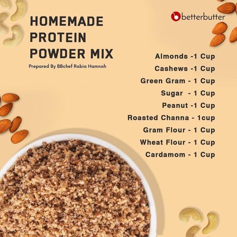 Health Mix Powder, Diy Protein Powder, Cooking Recipes Indian, Hypothyroid Diet, Nutritional Foods, Homemade Protein Powder, Indian Diet Recipes, Shake Recipes Healthy, Pregnancy Vitamins