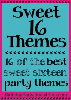 Sweet 16 Themes for a sweet sixteen birthday party! Our favorite themes and great ideas to make the 16th birthday special! https://birthdaypartyideas4kids.com/sweet-16-themes.html Sweet Sixteen Themes, Sweet Sixteen Party Themes, 17. Geburtstag, Sweet 16 Party Themes, Sweet 16 Party Decorations, Teen Cakes, Sweet 16 Themes, New Birthday Cake, Birthday Cakes For Teens