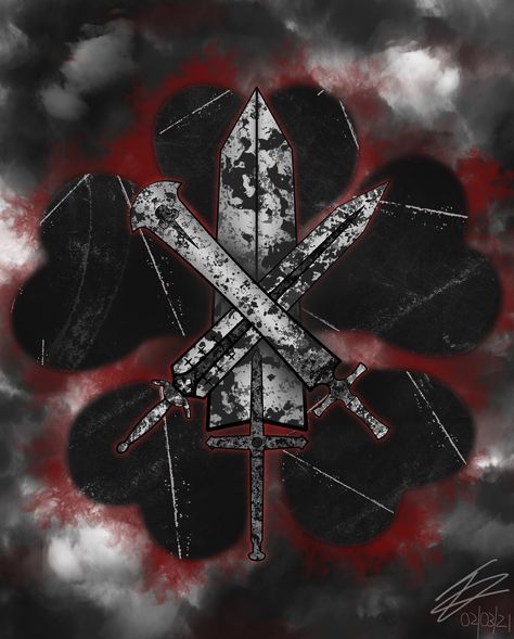 Black Clover Widgets, Black Clover Tattoo Ideas, Black Clover Aesthetic, Black Clover Logo, Black Clover Wallpaper, Witcher Wallpaper, Clover Wallpaper, Clover Logo, Clover Tattoos