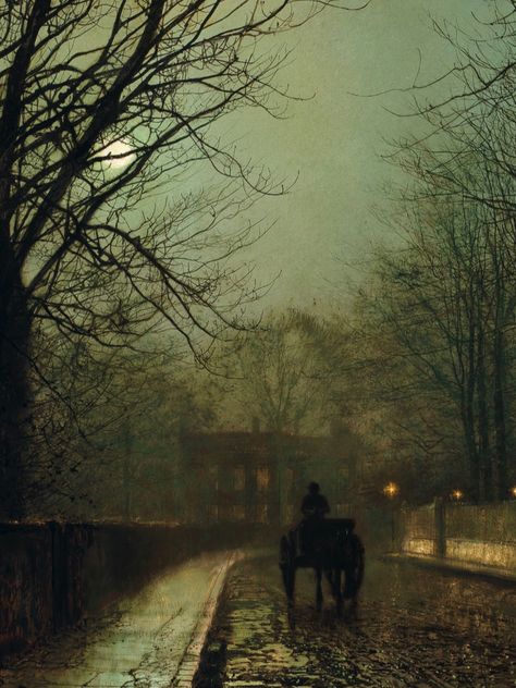 Dark Academic Painting, John Grimshaw, Grimshaw Paintings, John Atkinson Grimshaw Paintings, British Landscape Painting, John Atkinson Grimshaw, Atkinson Grimshaw, Dark Paintings, Albert Bierstadt