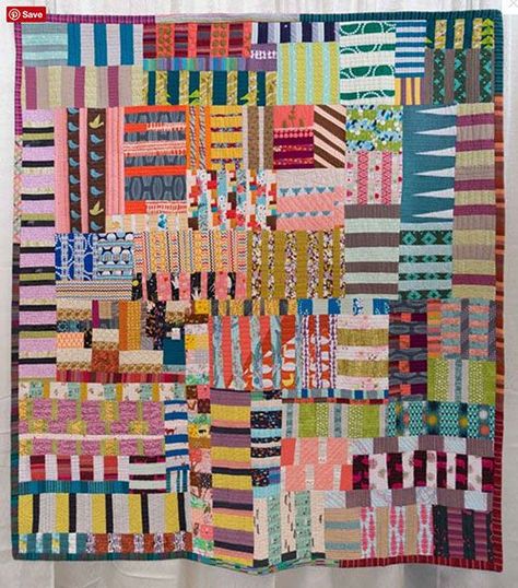 Bee Quilts, Nancy Crow, Quilting Easy, Improv Quilts, Crumb Quilt, Improv Quilting, String Quilt, Abstract Quilt, Quilt Modern