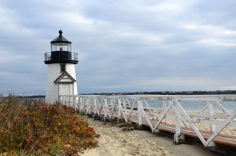 Two words: Scallop. Season. Fall In Nantucket, Nantucket In The Fall, Nantucket Fall, Brant Point Lighthouse, Traveling Vineyard, Nantucket Massachusetts, Massachusetts Travel, Enchanted Island, Fall Road Trip