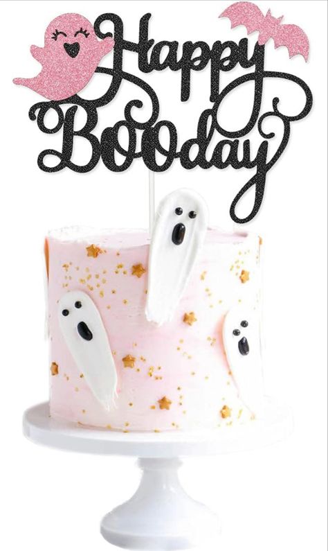 Boo Day Cake, Garden Upcycle, Grocery Healthy, Happy Boo Day, Door Planters, Halloween Birthday Decorations, Flowers Backyard, Halloween Birthday Cake, Haunted House Cake