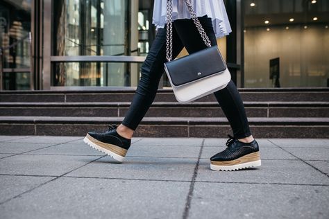 the BEST Stella Mccartney Dupes for Under $40 Platform Shoes Outfit, Stella Mccartney Shoes, Stella Mc, Stella Mccartney Falabella, Chanel Espadrille, Stella Mccartney Elyse, Platform Sneakers, Platform Shoes, So Excited