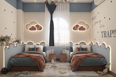 Modern Kids Room Design, Kids Bedroom Furniture Design, Luxury Kids Bedroom, Kids Room Interior Design, Modern Kids Bedroom, Kid Bedroom, Modern Kids Room, Boy Bedroom Design, Kids Bedroom Designs