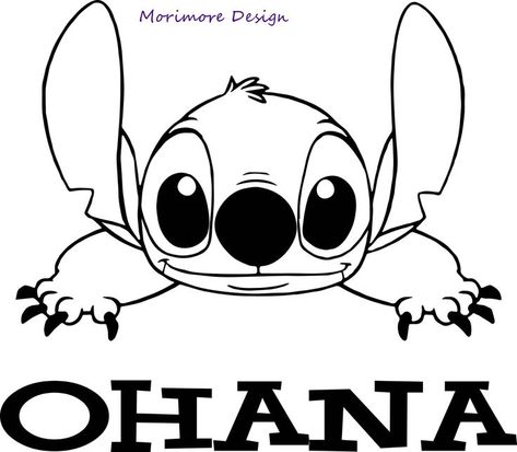 none Stitch Car Decal, Best Doodle Art, Ohana Svg, Ohana Family, Cartoons Drawing, Stitch Svg, Stitch Coloring Pages, Lilo And Stitch Ohana, Disney Silhouette