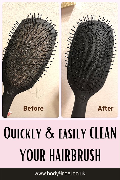 Cleaning Hair Brushes, Clean Your Hairbrush, Hair Brush Cleaning, Baking Powder For Cleaning, Uses For Baking Powder, Diy Shampoo Recipe, Baking Soda Health, Uses For Baking Soda, Baking Soda For Hair