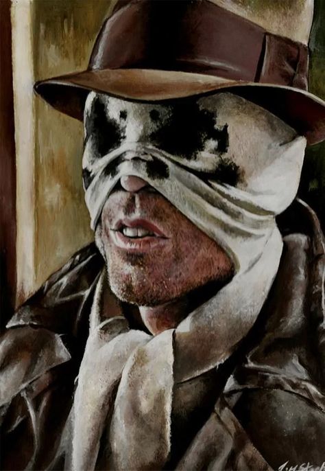 Rorschach Watchmen, Rorschach Art, Kitchen Post, Half Mask, Arte Dc Comics, Dark Horse Comics, Marvel Vs, Dc Heroes, Comic Book Characters