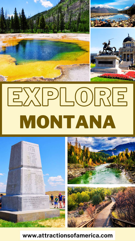 Planning the perfect trip to Montana? Read this post for all the best things to do in Montana! Montana travel guide | Montana vacation | Montana attractions | Montana things to do | Places to visit in Montana | Missoula Things To Do | Montana Sights | Places to visit in Bozeman  #Montana #Missoula #attractionsofamerica #usa Montana In May, Places To Visit In Montana, Montana With Kids, Vacation Montana, Montana Missoula, Montana Itinerary, Montana Bucket List, Pnw Trip, Montana Travel Guide